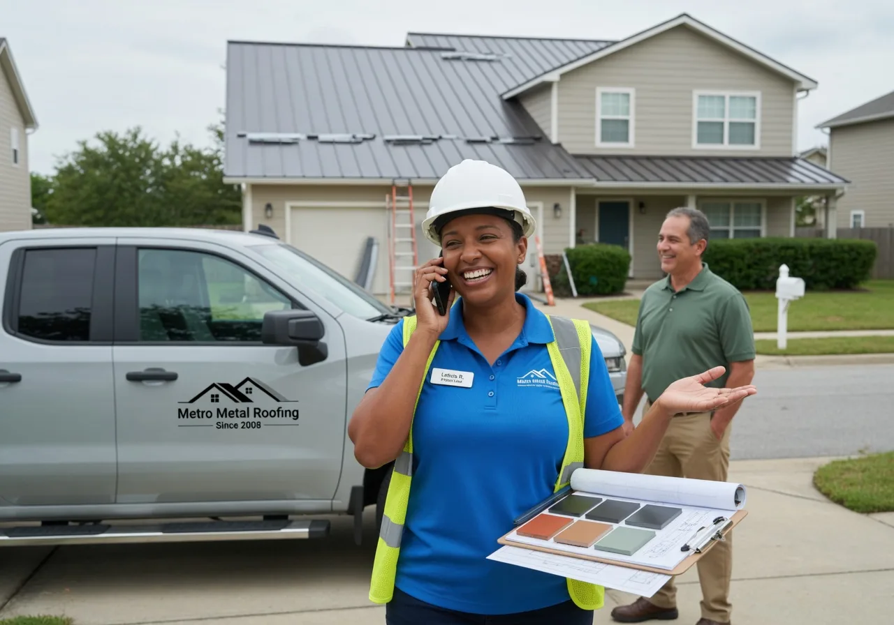 Storm Damage Metal Roof Repair in Prairieton, IN